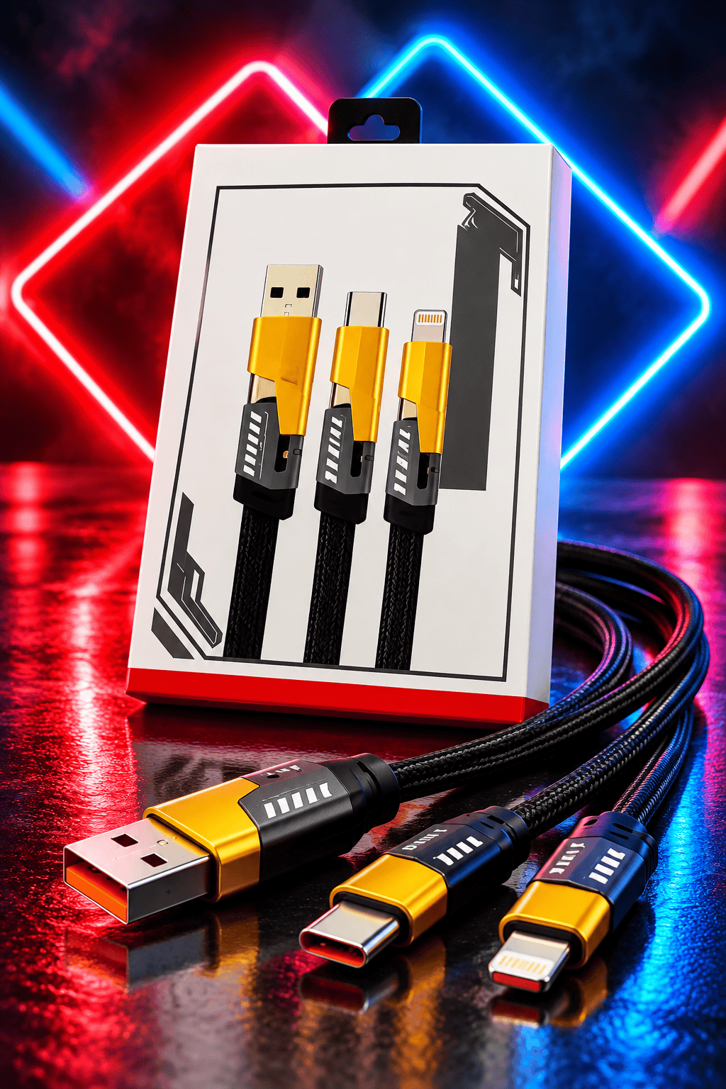 4-in-1 Fast Charging Cable
